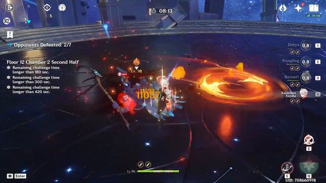 C0 Cyno Aggravate And C1 Dehya Mono Pyro - Genshin Impact Abyss 3.6 - Floor 12 - 9 Star смотреть онлайн