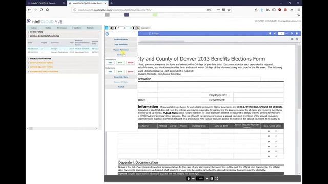 IntelliCloud | VUE Editing Document Attributes смотреть онлайн