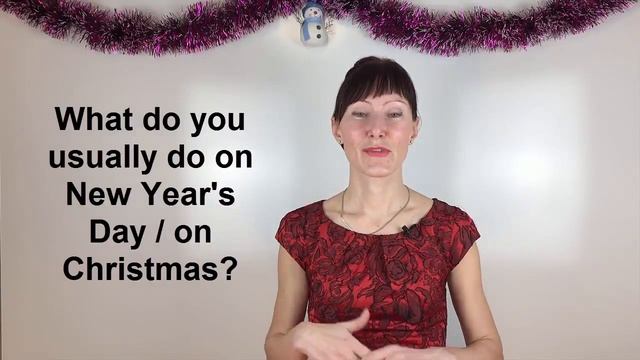 С НОВЫМ ГОДОМ! Как описать Новый Год по-английски / Английские фразы / Праздничная Москва смотреть онлайн