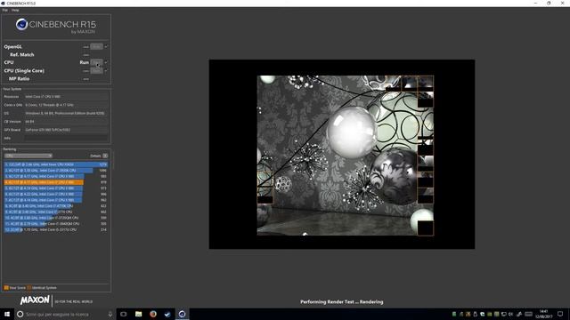 Intel Core Extreme i7-980X @ 4.16 GHz - Cinebench R15 CPU Benchmark Test - Windows 10 PRO смотреть онлайн
