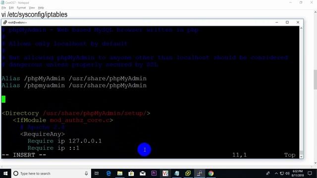 How to remove Forbidden You don't have permission to access phpmyadmin on centOS 7 смотреть онлайн