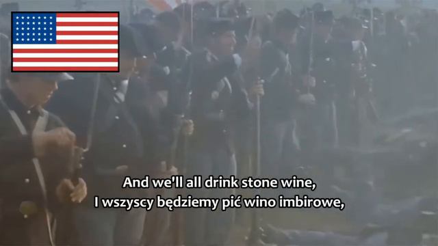"When Johnny Comes Marching Home" ENGLISH LYRICS / NAPISY PL смотреть онлайн