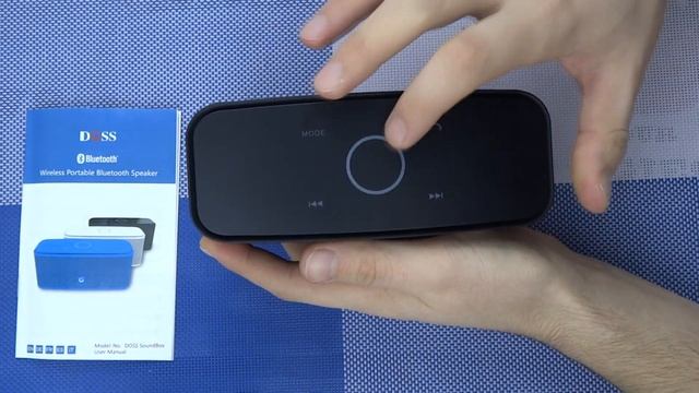 Лучшая бюджетная Bluetooth колонка DOSS SoundBox Touch 12 ЧАСОВ МУЗЫКИ за 1000 рублей! Обзор