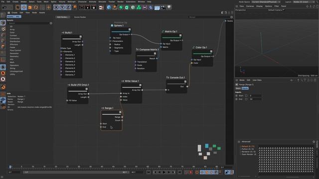 Part 6 Scene Nodes - Technology Preview: Creating, Reading & Writing Arrays in Cinema 4D смотреть онлайн