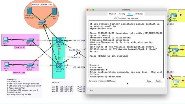 HOW TO DESIGN AND IMPLEMENT PROJECT ENTERPRISE NETWORK-Part 1 смотреть онлайн