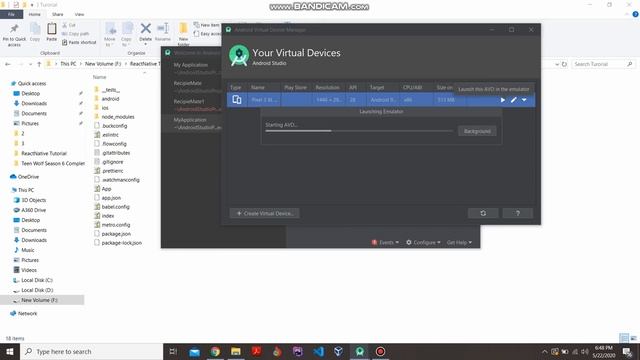 React Native Tutorial Running Application - Tutorial 3 смотреть онлайн