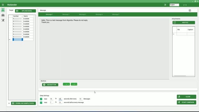 WA SENDER Latest (2.7.6) | Free Whatsapp Marketing Tool | WASender with activation key смотреть онлайн