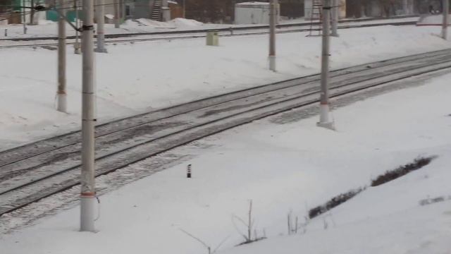 ремонтный поезд МПТ 513 и скоростной электропоезд РЭКС смотреть онлайн