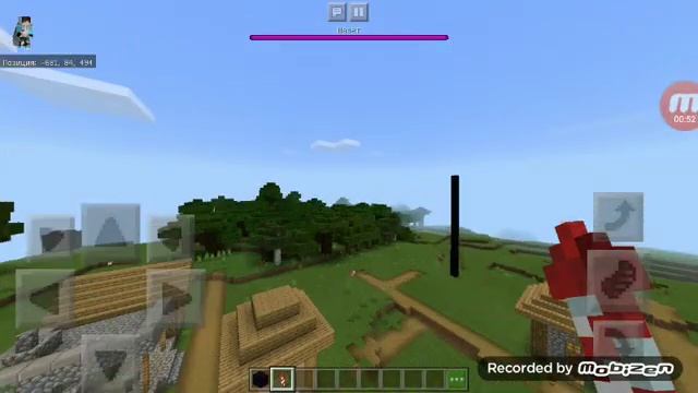 Как летать на элитрах в Майнкрафте 1.11.4 смотреть онлайн