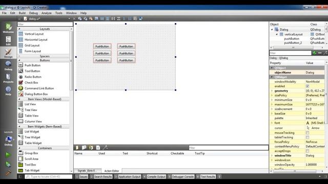 Qt5 C++ Creating Layouts #5 смотреть онлайн