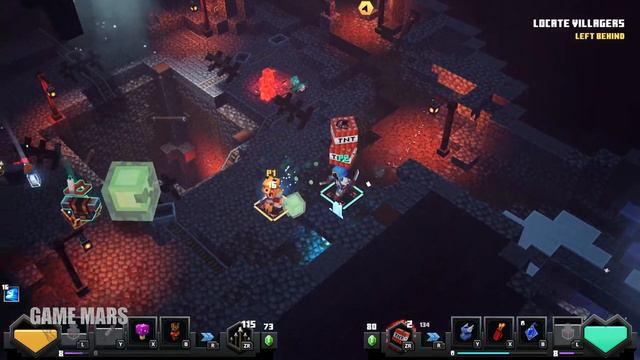 Minecraft Dungeons - Heroes Edition [DLC] - Redstone Mines - Episode 5 - Lets Play смотреть онлайн