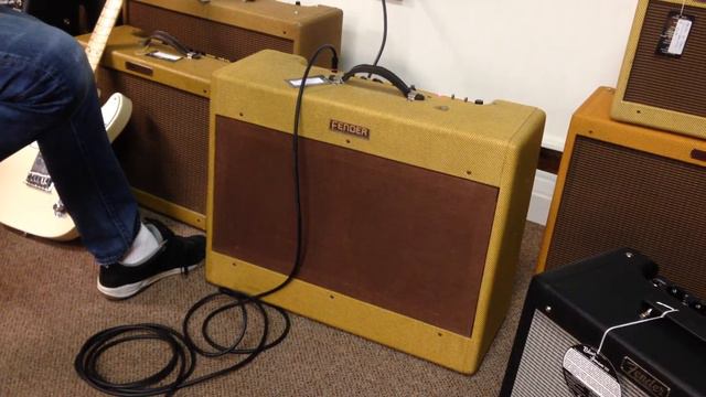 1954 Fender Low Power Tweed Twin смотреть онлайн