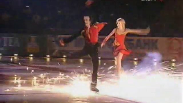 2004 Ice Symphony Irina Lobacheva & Ilia Averbukh Flamenco смотреть онлайн