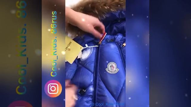Детский комбинезон Moncler! смотреть онлайн