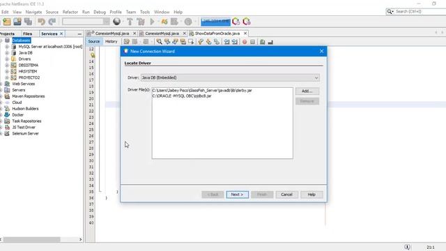 ¿Cómo conectar oracle database con el IDE neetbeans? смотреть онлайн