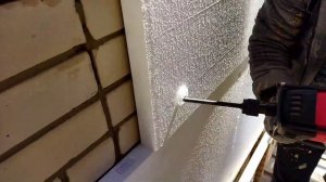 монтажный пистолет для утеплителя в деле