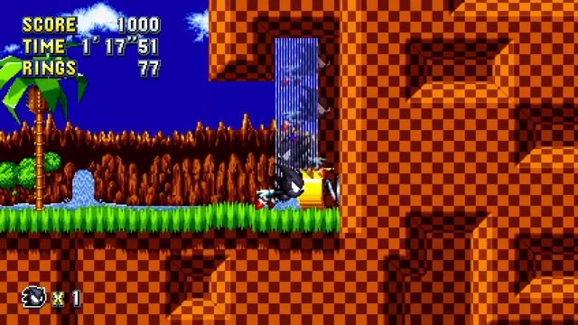 Sonic Mania - Dark Sonic Mod смотреть онлайн
