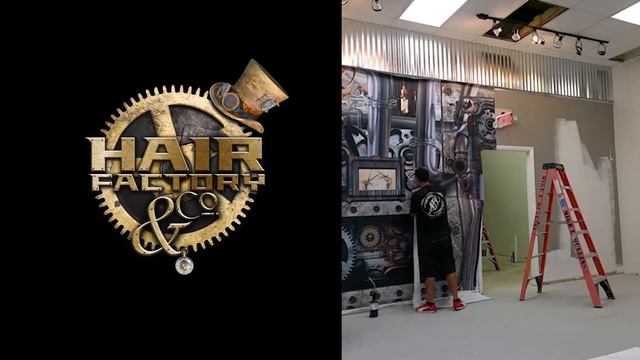 Hair Factory & Co Industrial Wall Wrap смотреть онлайн