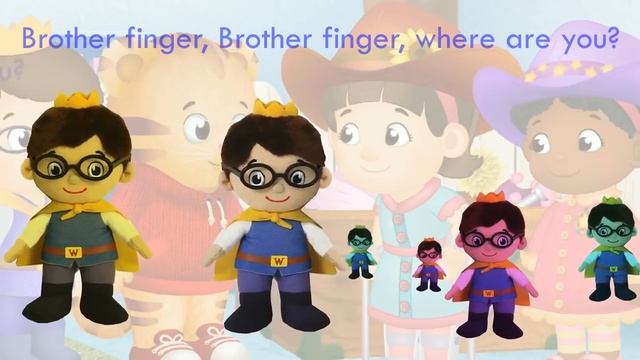 Daniel tigers neighborhood Finger Family Song Daddy Finger Nursery Rhymes Copie смотреть онлайн