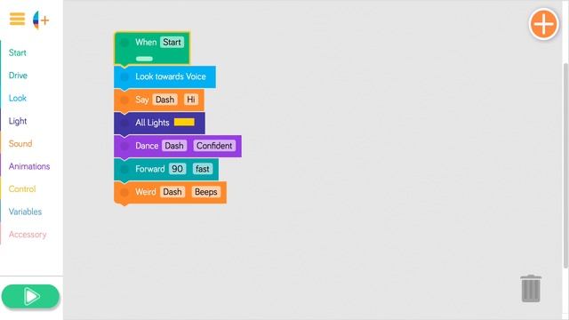 Coding Dash Robots - Blockly App - Exploring Basic Commands смотреть онлайн