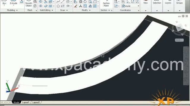 135 3d floor in AutoCAD 2013 смотреть онлайн