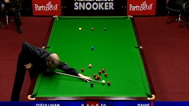 Steve Davis 143 Against Ronnie O'Sullivan (Premier League 2007)