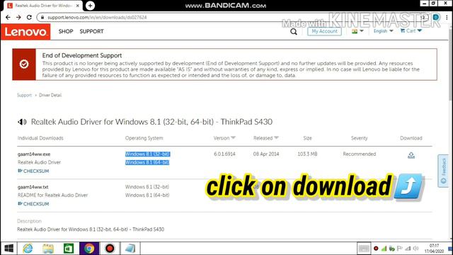 How to download Realtek Audio driver in windows 8.1/Simple way смотреть онлайн