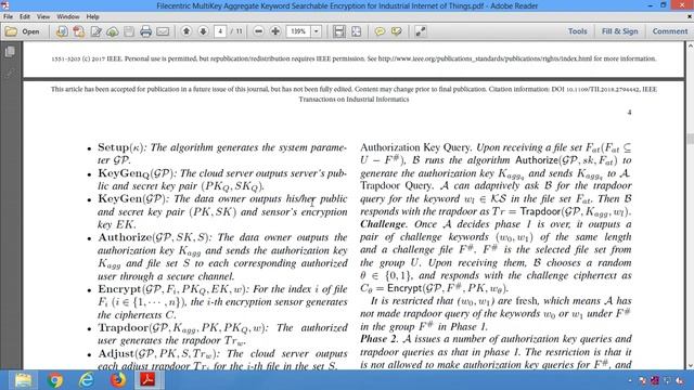 Filecentric MultiKey Aggregate Keyword Searchable Encryption for смотреть онлайн