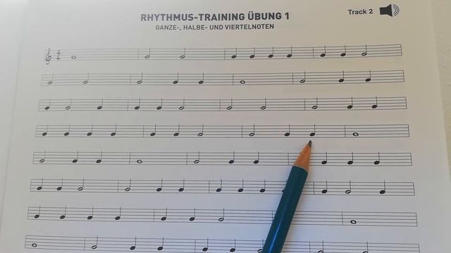 Ритм (1-ый урок) - чтение нот с листа смотреть онлайн