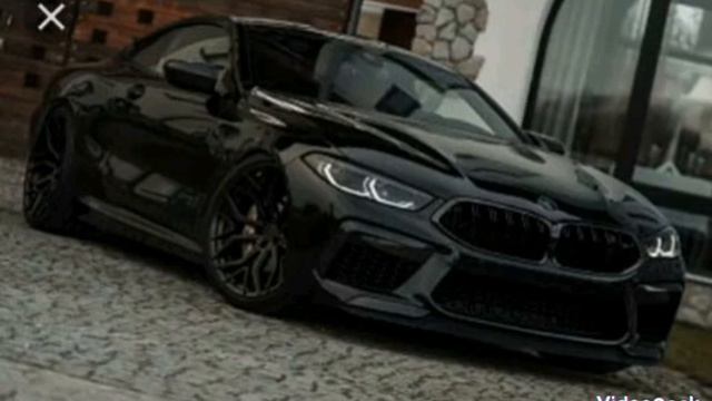 чёрный БМВ