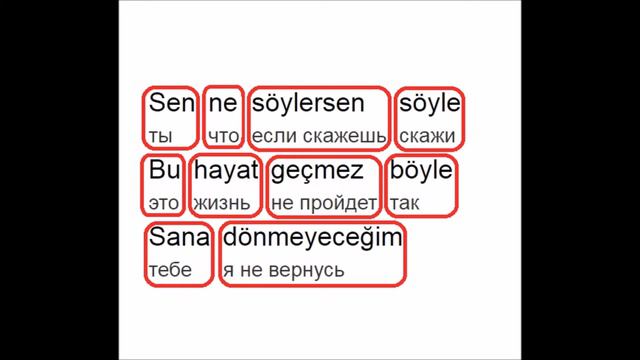 Турецкий по песням&караоке Bengü "Artık Sevmeyeceğim" смотреть онлайн