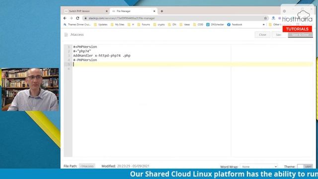 How to change PHP version manually at StackCP смотреть онлайн