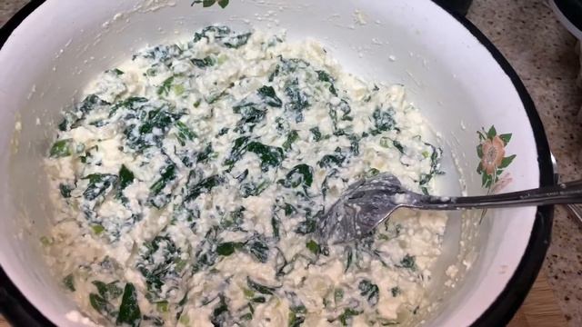 Слоенный пирог со шпинатом,идеальный рецепт! Spinach Puff Pie ?