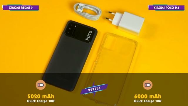 Xiaomi Poco M3 против Xiaomi Redmi 9 / Сравнение лучших бюджетных смартфонов смотреть онлайн