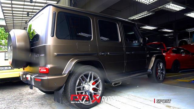 MERCEDES AMG G63 W463A AKRAPOVIC EXHAUST | 2021 G WAGON