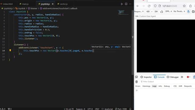 Building a Touchscreen Joystick with HTML, CSS & JavaScript - Game Development Made Easy! смотреть онлайн