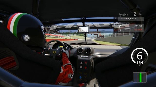 Assetto Corsa - Ferrari 599XX with TS Alcantara Rim смотреть онлайн