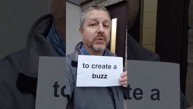 Meaning of CREATE A BUZZ - A Really Short English Lesson with Subtitles смотреть онлайн