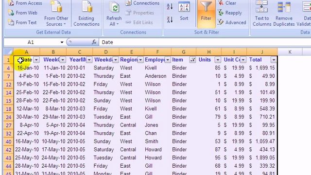 Excel VBA - Record and Run Excel Macro смотреть онлайн