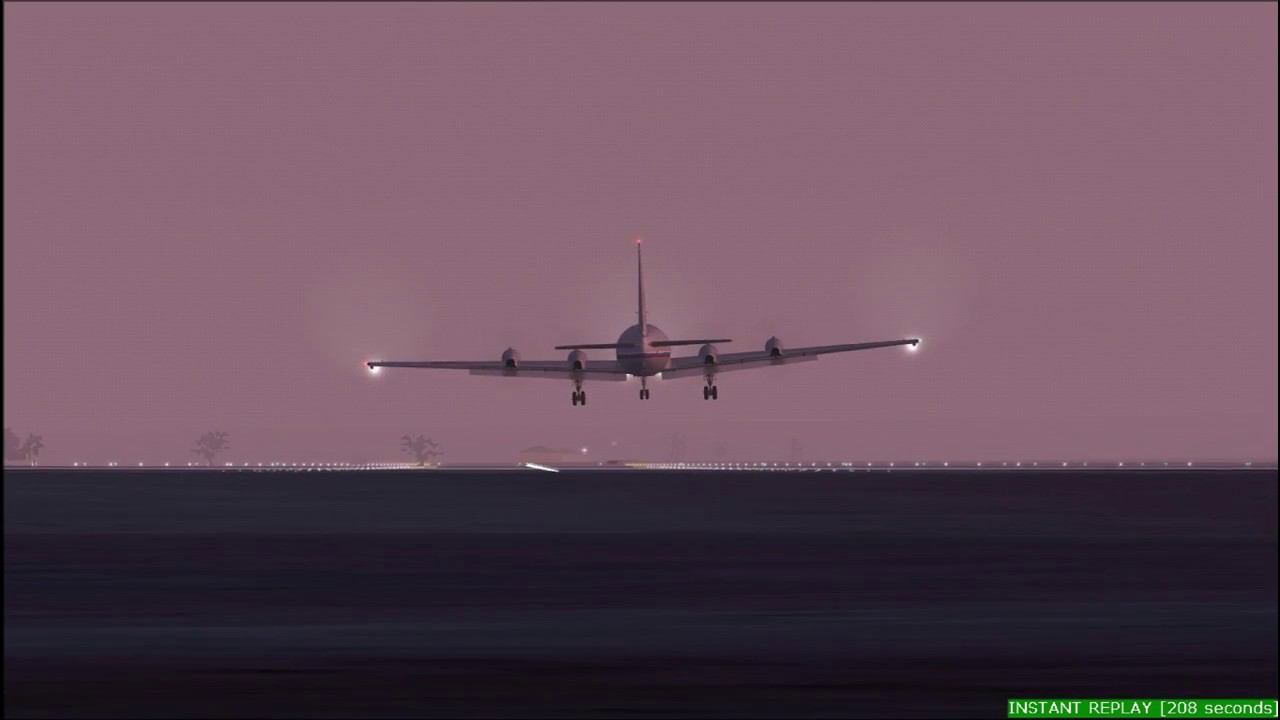 FS2004 | Il-18 landing смотреть онлайн