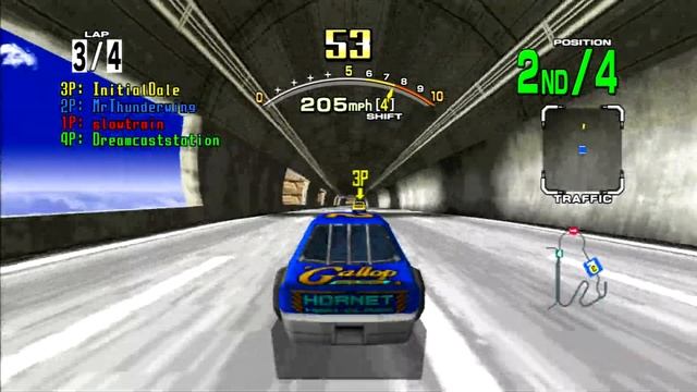 Daytona USA - 4 Player Online PS3 Race (Dinosaur Canyon) смотреть онлайн