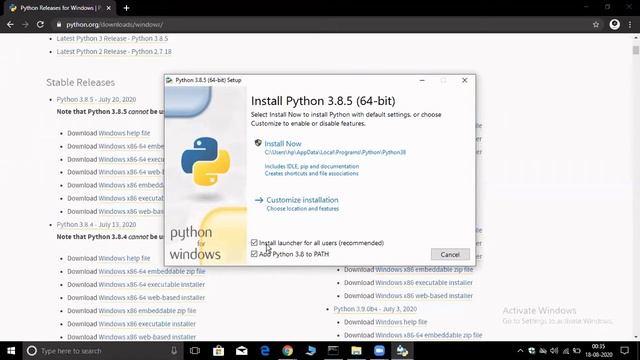 Python Tutorial for Beginners in Hindi | How to Install Python in Windows10 - 07 | Install Python смотреть онлайн