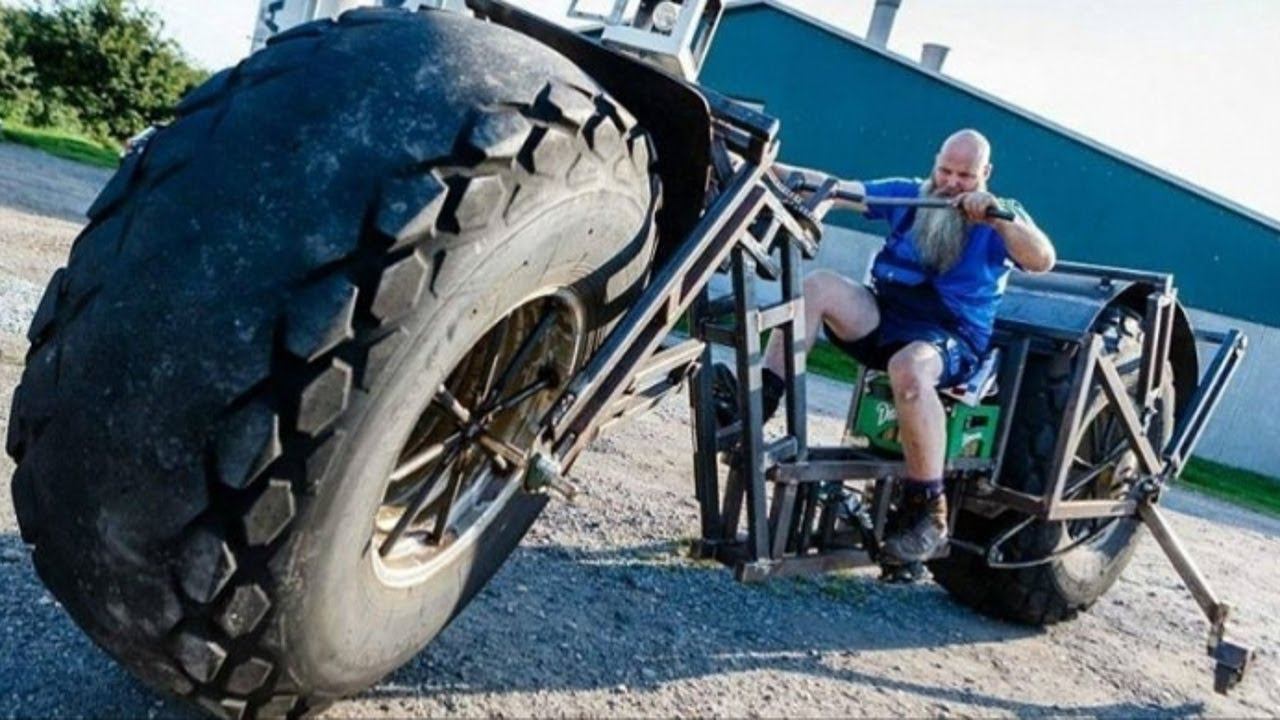 САМЫЕ БОЛЬШИЕ МОТОЦИКЛЫ и ВЕЛОСИПЕДЫ В МИРЕ смотреть онлайн