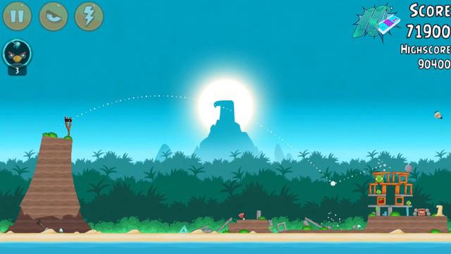Angry Birds 31-4 BIRD ISLAND Walkthrough 3 Stars смотреть онлайн
