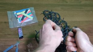 Ремонтируем уличную Новогоднюю Гирлянду, легкий и простой способ ремонта