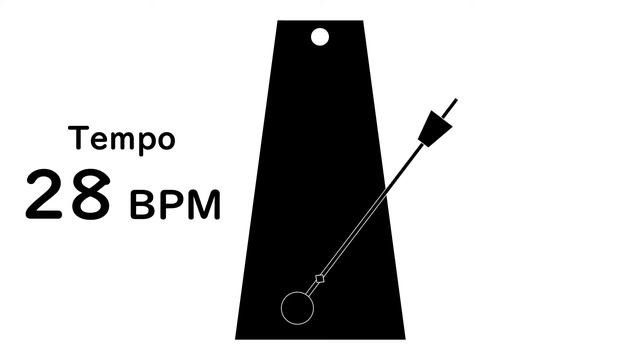 Metronome (Click) 28 BPM смотреть онлайн