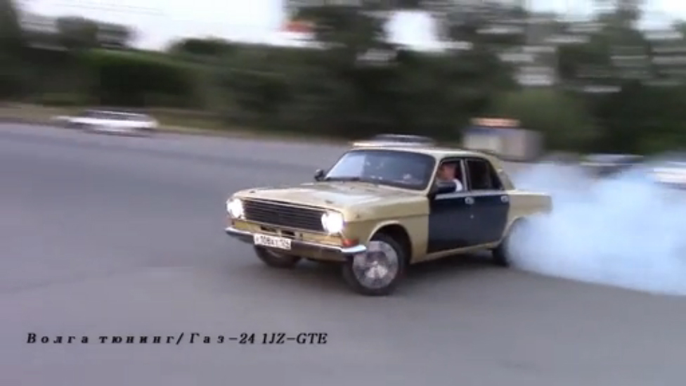 Volga Газ 24 Tuning Engine Burnout Drive Vagif Channel смотреть онлайн