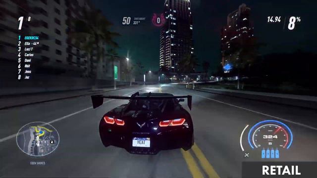 NFS Heat Gamescom vs Final Comparison смотреть онлайн