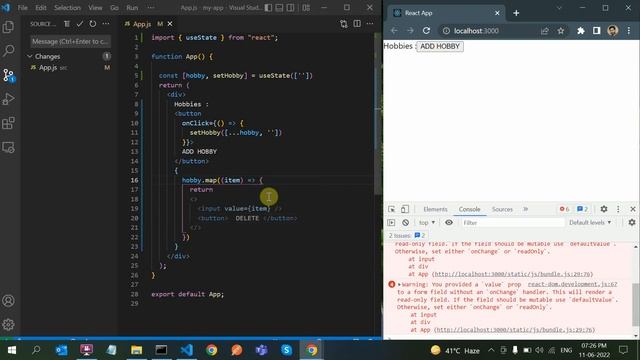 Add or Remove Input Fields Dynamically With React JS ✅ [ React Dynamic Forms From JSON Array ] ? смотреть онлайн