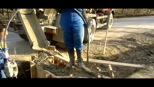 заезд на участок, обустройство под ключ, переезд через канаву с трубой смотреть онлайн